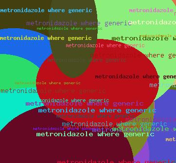 Metronidazole where generic